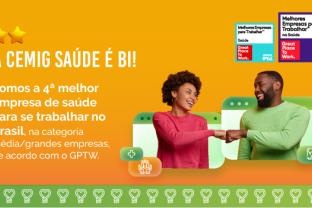 
A Cemig Saúde é BI no GPTW!
