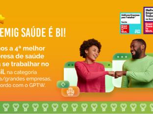 A Cemig Saúde é BI no GPTW!
A Cemig Saúde é BI no GPTW!